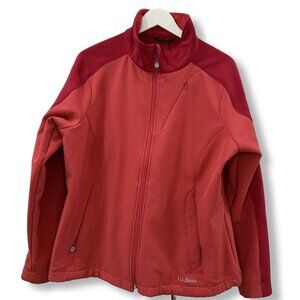 Classic LL Bean Women's Jacket, Red (Size XL), SKU 17